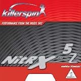 Killerspin Nitrix 5Z Table Tennis Racket Rubber - Black - Black Max