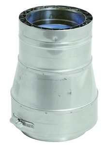 DuraVent W2-1007TR Stainless Steel FasNSeal 10 Inch x 7 Inch Tapered Reducer From the FasNSeal Series