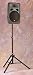 Ultimate Support TS80B Speaker Stand, Black