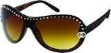 Ladies Italian Designer Sunglasses 8005 Brown