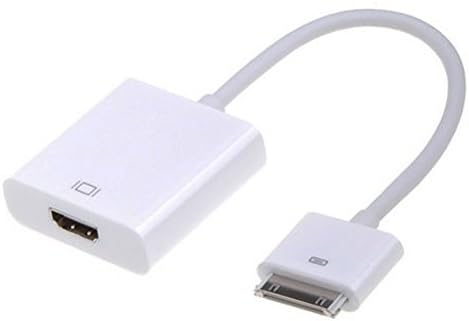 Adapter Dock Connector to HDMI Male Cable Black for iPhone 4 4s iPad 2 3