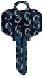 Seattle Mariners Schlage SC1 House Key