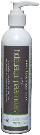 Moisturizing Seaweed Therapy, Citrus & Ginger, 3 in 1 - Hands, Face, Body, 6 Oz