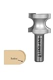 54-004, 1/4 Shank Bullnose Router Bit, 1/4 Radius