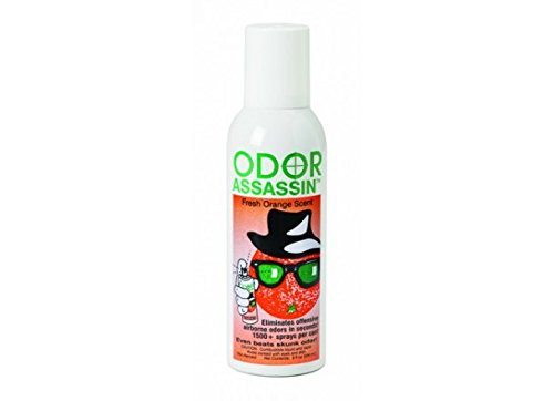 JAY MANUFACTURING 17061 Odor Eliminator, 6-Ounce, Orange