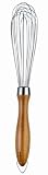 Cuisipro Bamboo Handle 12 Egg Whisk, Caramel