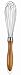 Cuisipro Bamboo Handle 12 Egg Whisk, Caramel