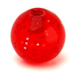 Red Glitter Uv Replacement Ball - 6mm