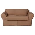 Casual Home Twill Slipcover Collection - Burnished Tan