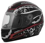 SPARX S07 SKULLZ XL MOTORCYCLE Full-Face-Helmet