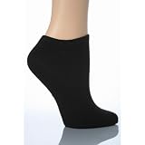 Womens/Ladies Plain Trainer Socks (Pack of 6)