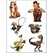 Ice Age 3 Dawn of the Dinosaurs Party Favor Temporary Tattoos 12 count