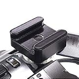 Adorama Canon Mini Advanced Accessory Shoe to Universal Shoe Adapter (FLAT TYPE) - Black