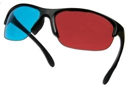 3D Glasses Pro Ana (TM) for movies - HIGH END - Anaglyph Glasses for Computers, Movies - Less Ghosting - Ships from the USA