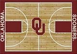 Oklahoma Sooners 7 8 x 10 9 Home Court Area Rug