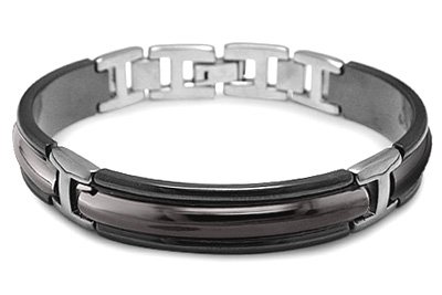 Edward Mirell Midnight Black Titanium Bracelet