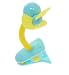 Childs push chair fan with clip - blue