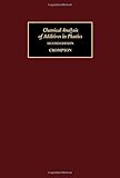 Chemical analysis of additives in plastics