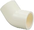 NIBCO 4706 Series CPVC Pipe Fitting, 45 Degree Elbow, Slip