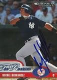Michel Hernandez, New York Yankees, 2003 Donruss Autographed Card