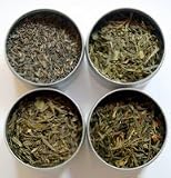 Cheap Heavenly Tea Leaves Organic Green Tea Sampler - 4 Bestselling Cans - Approximately 25 servings of tea per can by Heavenly Tea Leaves