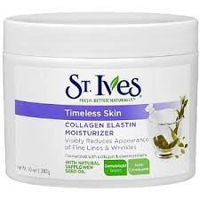 St. Ives Timeless Skin Collagen Elastin Facial Moisturizer, 10 Ounce