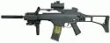 M85 G36C AEG Electric Assault Rifle FPS-200, Scope, Tactical Light, Laser Airsoft Gun