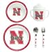 Nebraska Cornhuskers NCAA Children's 5 Piece Dinner Set by Duck House