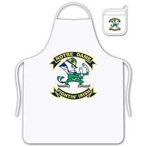 Notre Dame University Apron & Mitt Set by
