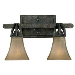 Bath-Vanity Lights Lighting Fixtures Carnegie, 2-Lt Vanity Strip by 