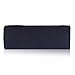 Damara Womens Graceful Interlacing Pleats Satin Clutch Evening Bag