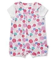 2 Piece Pure Cotton Spotted T-Shirt & All-in-One Outfit