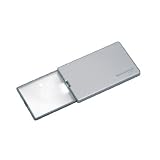 Eschenbach easyPocket Scheckkartenlupe, silber