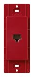 Lutron SC-PJ-HT Satin Colors Phone Jack, Hot