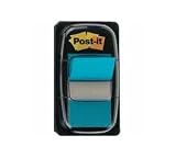 Electronics : 3M Post-it Index Flags, repositional 25mm index tab tape dispenser, bright blue, EACH