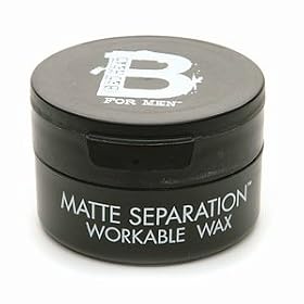 TIGI Bed Head Men Matte Seperation Work Wax 2.65 oz.