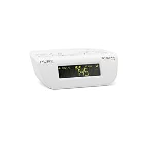 PURE Siesta Mi, DAB/FM Clock Radio - White