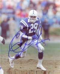Signed Dickerson, Eric (Indianapolis Colts) 8x10 Photo