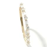 14K White or Yellow Gold 0.25ct Diamond Thin Ring