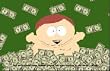 South Park Cartman Money Keychain