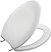 KOHLER K-4685-BN-0 Bancroft Elongated Toilet Seat, White