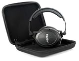 Comfort Travel Headphones w/ Active Noise Cancelling inc. Carry Case & Aeroplane Audio Kit