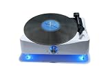 Electronics : TURNTABLE RECORD PLAYER USB VINYL TO MP3 PC BLUE LED