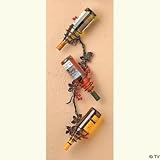 WINE BOTTLE rack HOLDER fall LEAVES autumn WALL mount decor