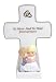 Precious Moments Porcelain Wedding Cross With Stand