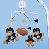 Pittsburgh Steelers NFL Football Infant BABY MOBILE Shower Gift Etc.