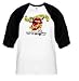 Rolling Stones CANDLESTICK PARK White/Black Ringer baseball jersey