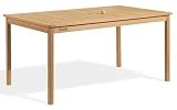 Outdoor Living : Oxford Garden Designs 60-Inch by 35-Inch Dining Table