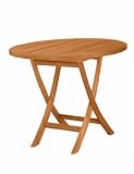 New Anderson Teak TBF035R 35 Round Bistro Folding Table High Quality Reasonable Price Modern Design
