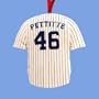 SEMI BAS-RELIEF ANDY PETTITTE #46 NEW YORK YANKEES PLAYER JERSEY ORNAMENT - Christmas Ornament